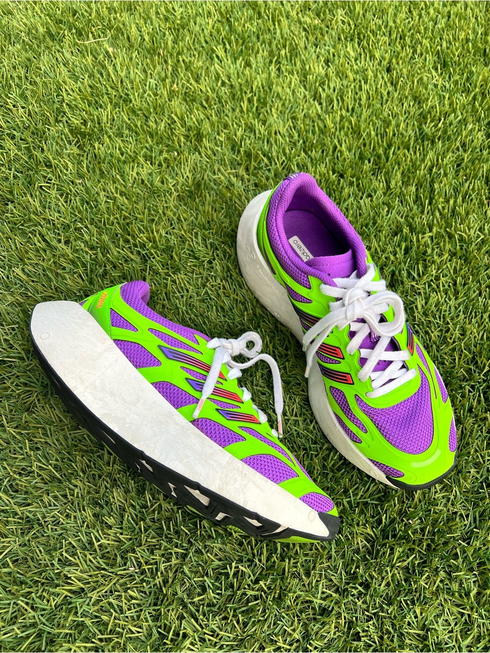 Adidas Adizero Aruku Purple Green Women’s Running Shoes Size 7